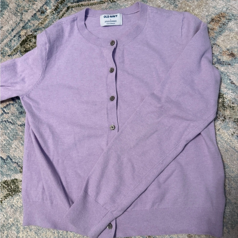 Old Navy Lavender Cardigan